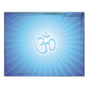 Blue Aum Energy posters by BuddhaGifts Blue Aum Energy posters