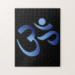 Blue Aum Jigsaw Puzzles