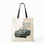 Blue Austin Healey Sprite bags
