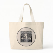 Blue Autumn Jumbo Tote bags by jaeda_dewalt_art Blue Autumn Jumbo Tote bags
