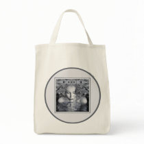 Blue Autumn Organic Grocery Tote bags