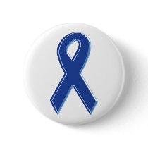 Blue Awareness Ribbon buttons