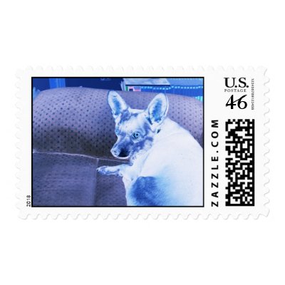Blue Baby Booboo Postage at Zazzle -- Click here for a larger image