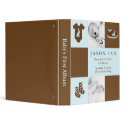 Blue Baby Clothes Photo Book binders