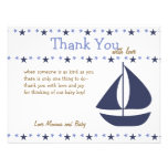Blue Baby Crib Custom Invitations