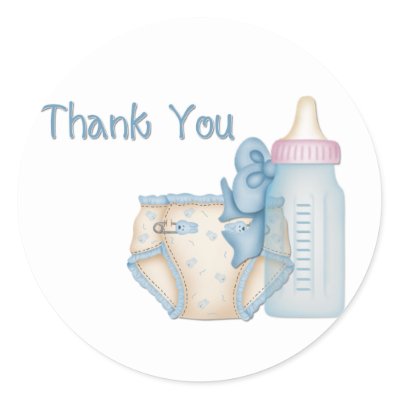 Baby Diaper Sale on Blue Baby Diaper   Bottle Stickers From Zazzle Com