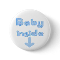 Blue Baby Inside - Customized buttons