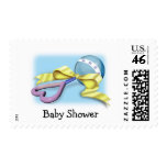 Blue Baby Rattle It's A Boy Stamps
