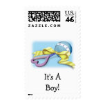 Blue Baby Rattle It's A Boy