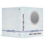 Blue Baby record book Binder