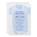 Blue Baby Shower Invitation invitation