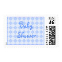 Blue Baby Shower Postage postage by SayItNow Blue Baby Shower Postage postage