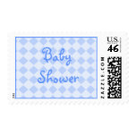 Blue Baby Shower Postage