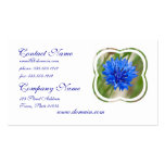Blue Bachelor Button Busiess Cards Business Card