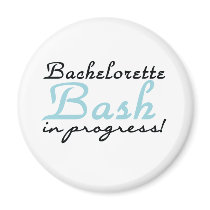 Blue Bachelorette Bash T-shirts and Gifts Magnets
