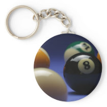 Blue Background Keychains
