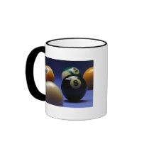Blue Background Coffee Mugs