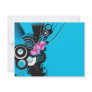 blue-background-with-shapes personalized announcements