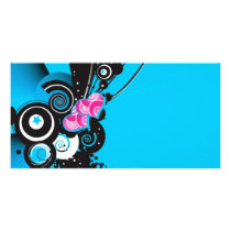 blue-background-with-shapes photo card