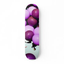 Blue Balloons Hot Air Cluster skateboards by lifesphere Blue Balloons Hot Air Cluster skateboards