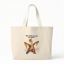 Blue Balls Canvas Bag