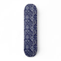 Blue Bandana Skateboard by calroofer Blue Bandana Skateboard