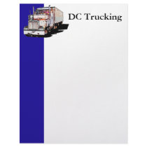Blue Bar Trucking letterhead