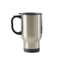 Blue baseball catcher mug