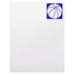 Blue Basketball Letterhead Design