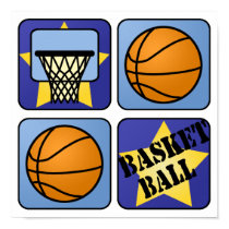 Blue Basketball posters