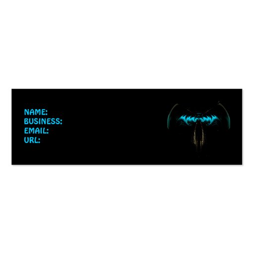 Blue Bat Business Card Templates