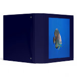 Blue Bat Fish 3 Ring Binder