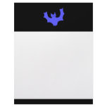 Blue Bat Letterhead Template