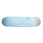 Blue Bath Bubbles Skateboard