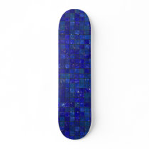 Blue Bathroom Tiles Skate Boards
