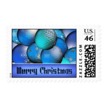 Blue Baubles-Ornaments, Christmas, Posatge, stamps