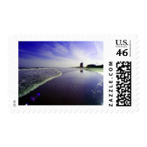 Blue Beach postage