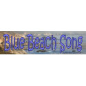 Blue Beach Song™ - Bumper Sticker zazzle_bumpersticker