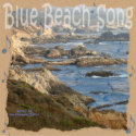 Blue Beach Song™ - Square Magnet zazzle_magnet
