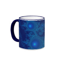 Blue Beads Coffee Mug