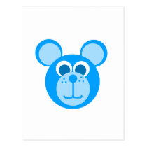blue bear postcards