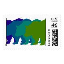 Blue Bears postage