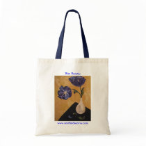 "Blue Beauties" Fine Art Products bags by southsidesavvy "Blue Beauties" Fine Art Products bags