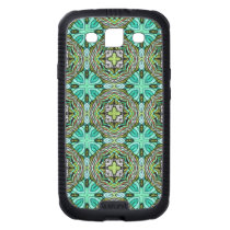 Blue Beautiful Tribal Retro Groovy Cross Floral skinit case
