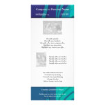 Blue Beauty business cards - customizable Custom Rack Card