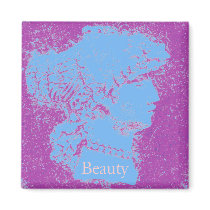 Blue Beauty magnets