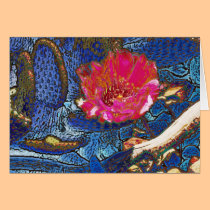 Blue Beavertail Cactus cards