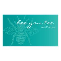 Blue Bee Bizcard Business Card