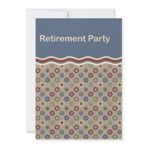 Blue Beige and Burgundy Bullseyes Retirement Announcements