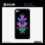 Blue Bell flowers  Iphone case skins